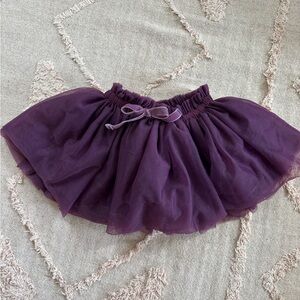 Jamie Kay Plum Tulle Skirt for Baby